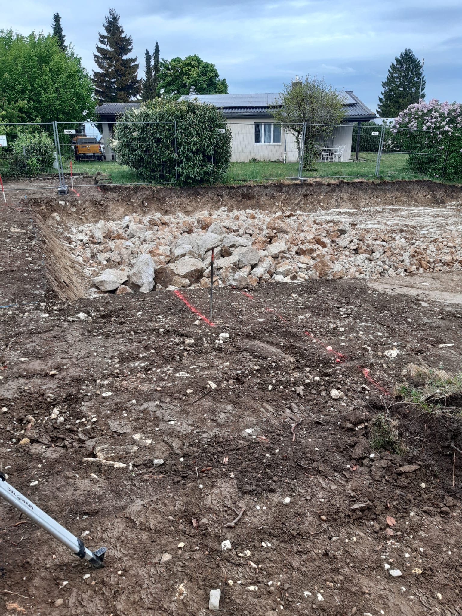 Démarrage du terrassement — photo 1