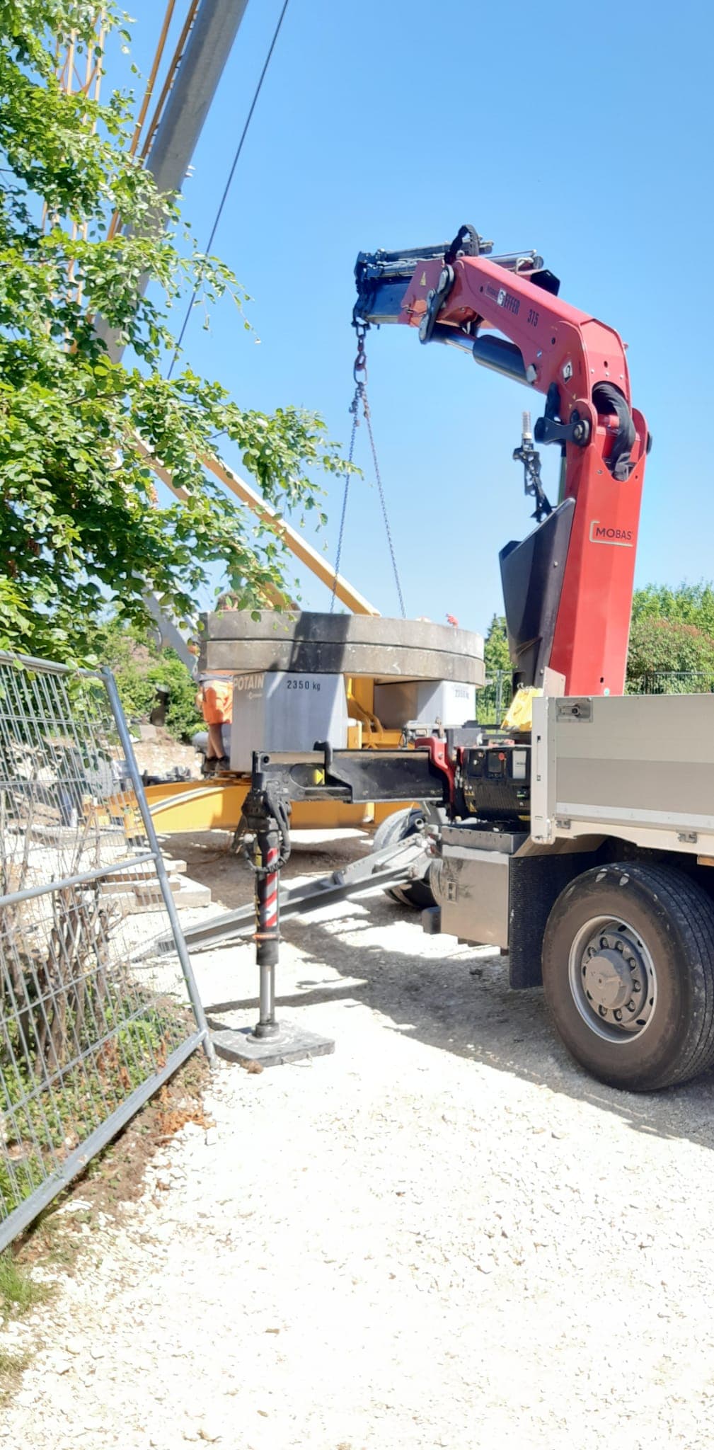 Pose du regard béton — 26 mai 2026