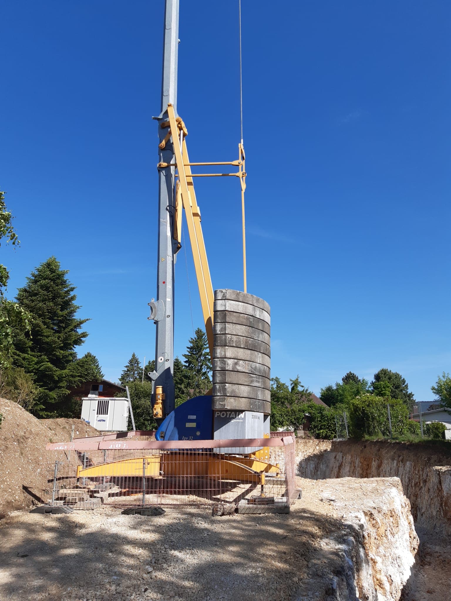 Pose d'éléments préfabriqués & livraison isolation — 28 mai 2026