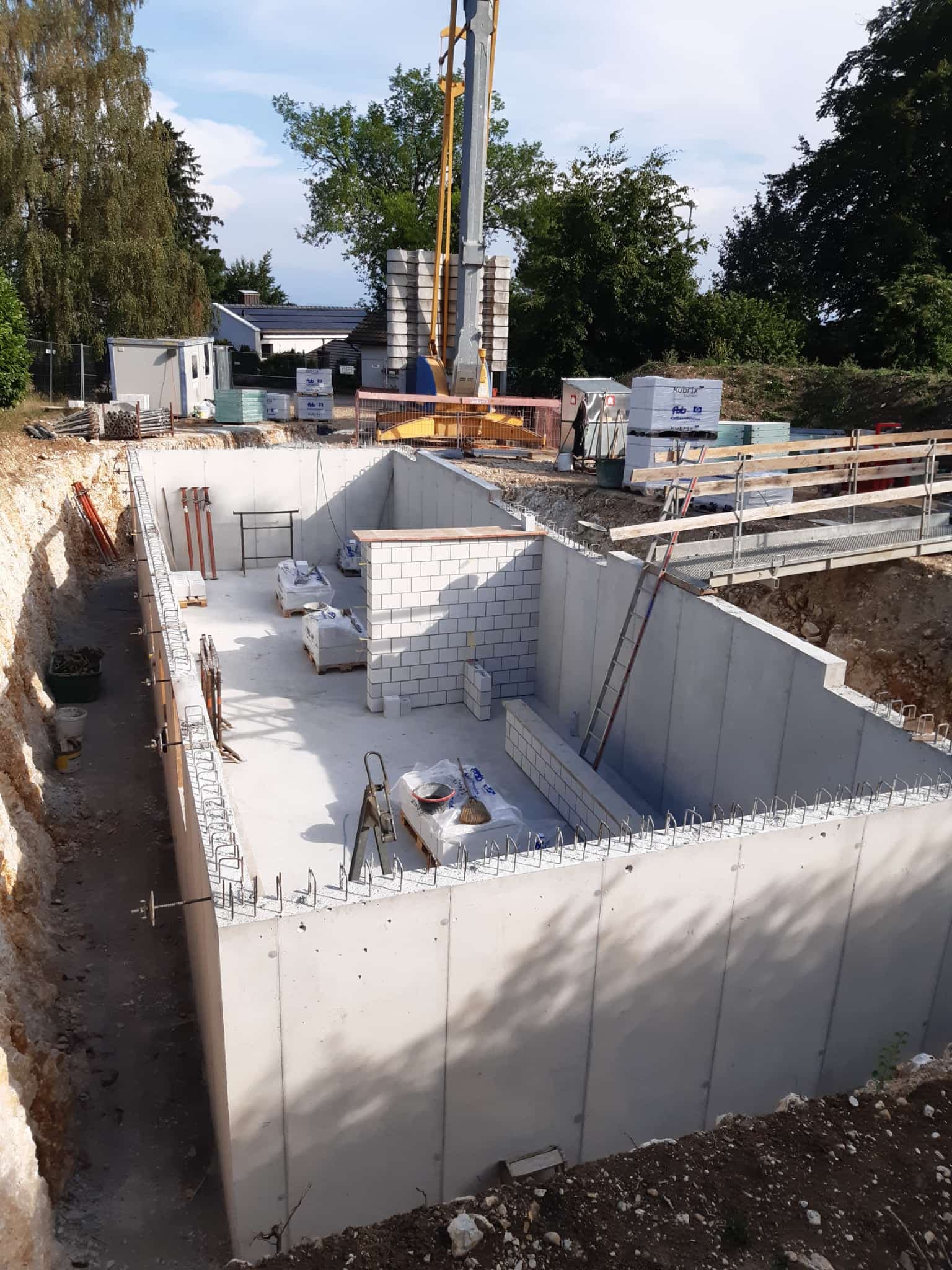 Murs du sous-sol coulés — photo 2